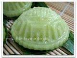 Pandan Angku for Malaysia Food Fest - 班兰(红)龟糕献给马来西亚美食节