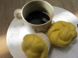 Steamed Pumpkin Buns aka pumpkin mantou  -      南瓜馒头