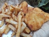 Homemade fish and chips and awards