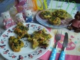 Mini children's frittatas