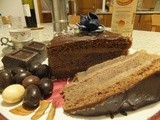 Vida's chestnuts and chocolate cake