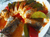 Steamed tomyum fish