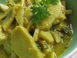 Bamboo Shoot In Thick Coconut Gravy @ Masak Lemak