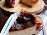 Cranberry Basque Burnt Cheese Cake 无麸红梅巴斯克烧焦芝士蛋糕