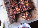 Cranberry Hot Brew Coffee Brownie 蔓越莓咖啡布朗尼