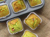 Cranberry Pandan French Muffins