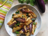 Crispy Salted Fish Brinjal 香脆咸鱼茄子