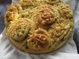 Eggless Pesto Pull-Apart Rolls For wbd