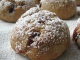 Eggless Stollen Bite With Toffee Candy
