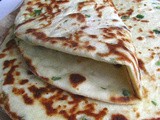 Homemade Cheesy Piadinas