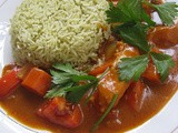 Japanese Fish Curry On Pandan Coconut Rice