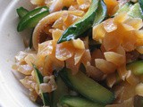 Kampung Stir Fry Cucumber With Dried Squid 黄瓜炒鱿鱼