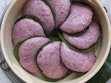 Purple Sweet Potato Hakka Steamed Bun @ Hee Ban