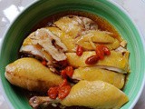 Rice Cooker Steamed Angelica Root Chicken 电饭煲清蒸当归鸡