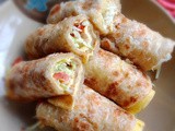 Roti Cheese Sandwich Roll 印度薄饼起司专