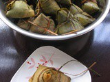 Savory Red Beans Meatless Zongzi @ Rice Dumpling 家翁的传统红豆咸粽
