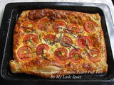 Savory Tomato Pastry Puff Tart