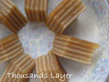 Thousand Layer Water Chestnut Cake 港式QQ千层马蹄糕