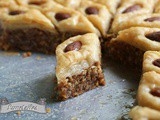 Baklava à la pâte filo, baklawa express aux amandes