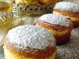 Boules de Berlin moelleuses, beignets de carnaval