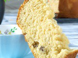 Brioche italienne panettone de Noël