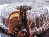 Bundt cake au chocolat et beurre de cacahuète
