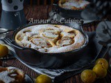 Clafoutis aux prunes (mirabelles) : recette facile et moelleuse