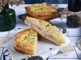 Croque-monsieur à la mortadelle : sans béchamel