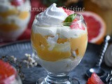 Eton mess au curd de pamplemousse