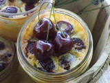 Flan aux cerises facile