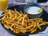 Frites cajun façon Five Guys