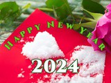 Happy new year, Bonne année 2024