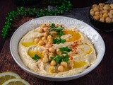 Houmous fait maison (recette facile)