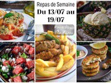 Menu de semaine 29 : repas d’été faciles et rapides