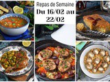 Menu hebdomadaire complet : 7 dîners faciles + liste d’ingrédients
