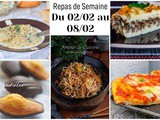 Organisation repas : menu complet pour la semaine