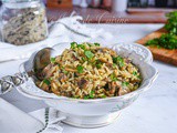 Pilaf de Riz Sauvage aux Champignons