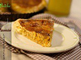 Quiche aux carottes au gouda et cumin