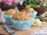 Recette de muffins salés aux légumes