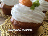 Recette facile de cupcakes aux carottes moelleux
