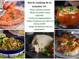 Recettes batch cooking 44 : 5 plats réconfortants pour l’automne