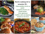 Recettes batch cooking : 5 repas faciles pour la semaine 28