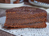 Sachertorte recette gateau autrichien au chocolat