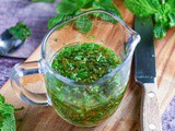 Sauce à la Menthe Anglaise Maison
