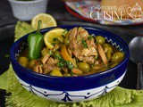 Tajine d’agneau aux olives et citron confit