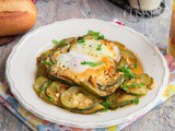 Tajine de courgettes aux oeufs, trebia algérienne facile
