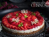Tarte aux fraises sans cuisson