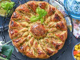 Tarte soleil au pesto (recette facile)