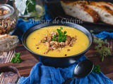 Velouté de panais au granola salé