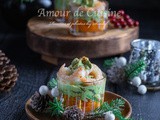 Verrine avocat crevette carotte